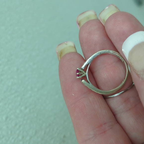 Lab created ruby ring - Picture 3 of 3
